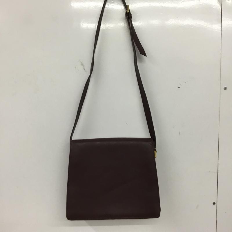 古着 USED ショルダーバッグ ショルダーバッグ Valentino Orlandi イタリア製 ロゴ、文字 えんじ / ワインレッド /  レディース USED 古着 中古 10149832