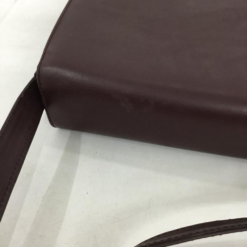 古着 USED ショルダーバッグ ショルダーバッグ Valentino Orlandi イタリア製 ロゴ、文字 えんじ / ワインレッド /  レディース USED 古着 中古 10149832