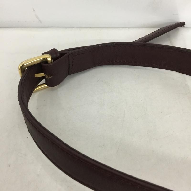 古着 USED ショルダーバッグ ショルダーバッグ Valentino Orlandi イタリア製 ロゴ、文字 えんじ / ワインレッド /  レディース USED 古着 中古 10149832