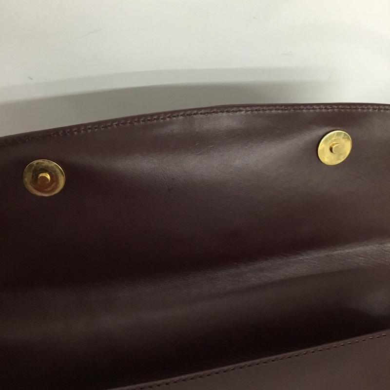 古着 USED ショルダーバッグ ショルダーバッグ Valentino Orlandi イタリア製 ロゴ、文字 えんじ / ワインレッド /  レディース USED 古着 中古 10149832