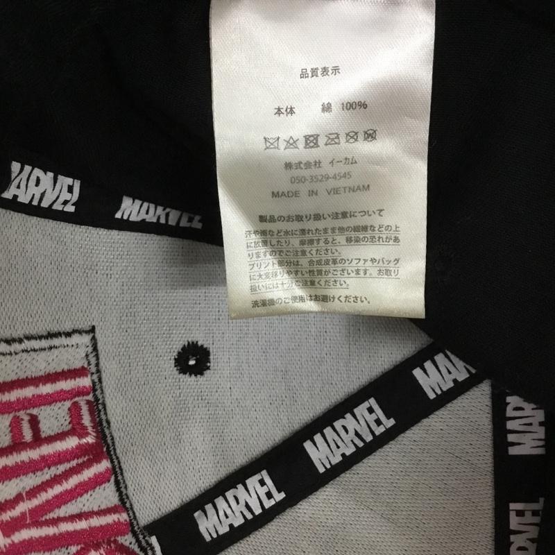 マーベル MARVEL 帽子 キャップ アメコミ ロゴ、文字 黒 / ブラック / X 桃 / ピンク /  メンズ USED 古着 中古 10149838