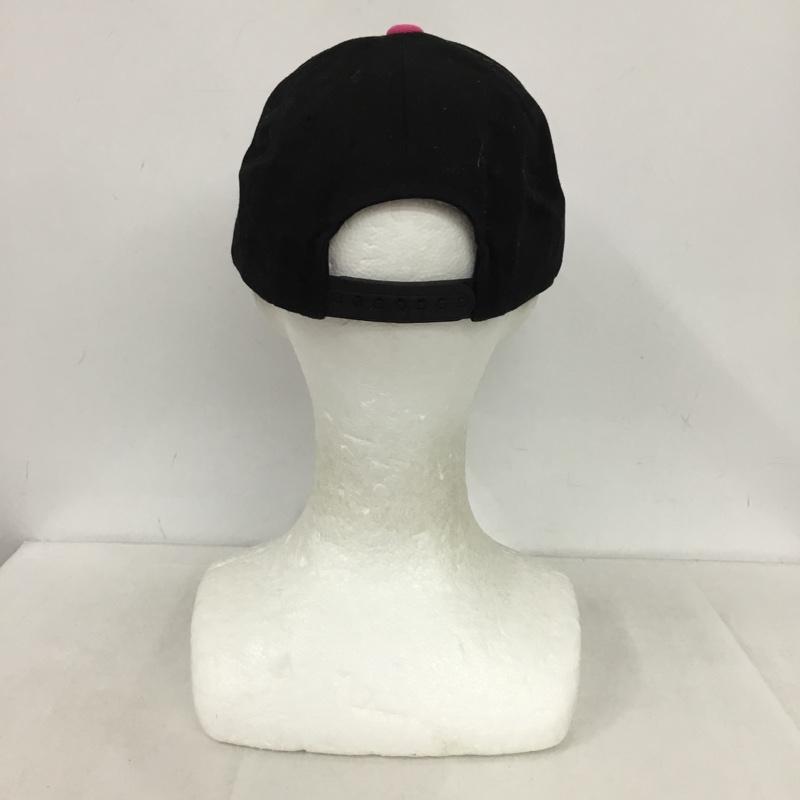 マーベル MARVEL 帽子 キャップ アメコミ ロゴ、文字 黒 / ブラック / X 桃 / ピンク /  メンズ USED 古着 中古 10149838