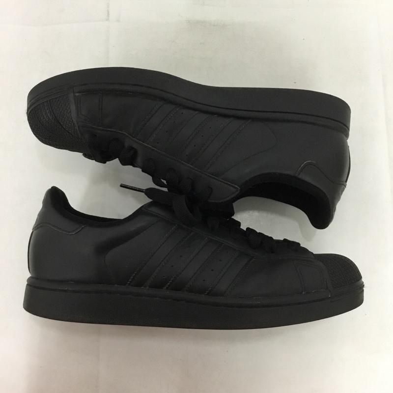 アディダス adidas スニーカー スニーカー JI0081 スーパースター2 Superstar 2 27cm 箱有 27.0cm ロゴ、文字 黒 / ブラック /  メンズ USED 古着 中古 10149848