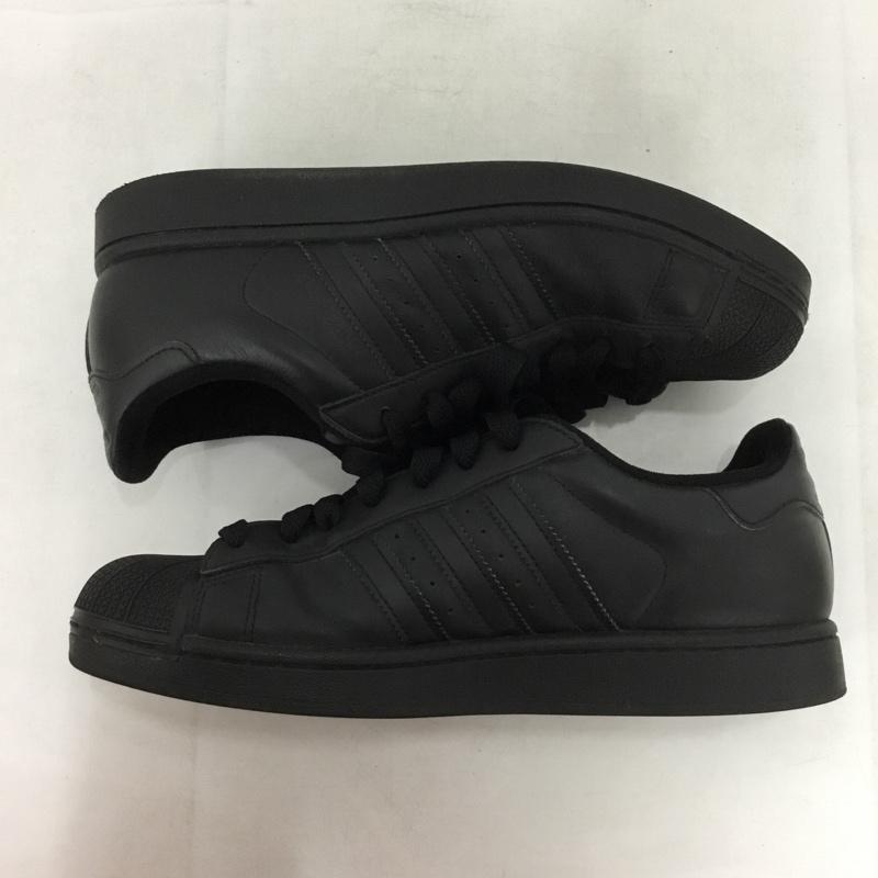 アディダス adidas スニーカー スニーカー JI0081 スーパースター2 Superstar 2 27cm 箱有 27.0cm ロゴ、文字 黒 / ブラック /  メンズ USED 古着 中古 10149848