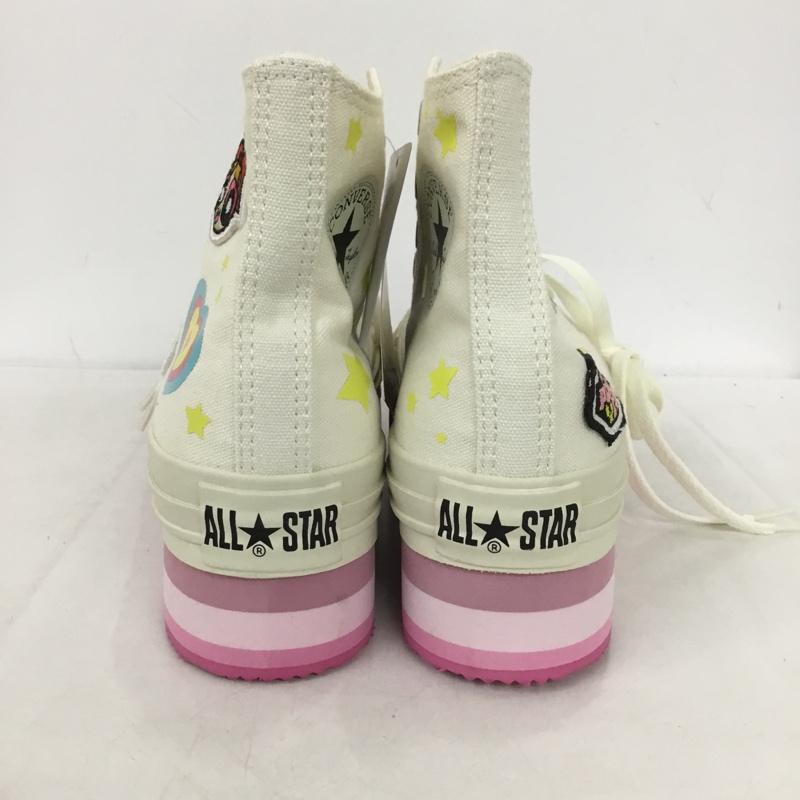 コンバース CONVERSE スニーカー スニーカー 5SE182 ALL STAR CHUNKYLINE HI パワーパフ ガールズ 厚底ソール 25cm 箱有 25.0cm キャラクター マルチカラー / マルチカラー /  レディース USED 古着 中古 10149849