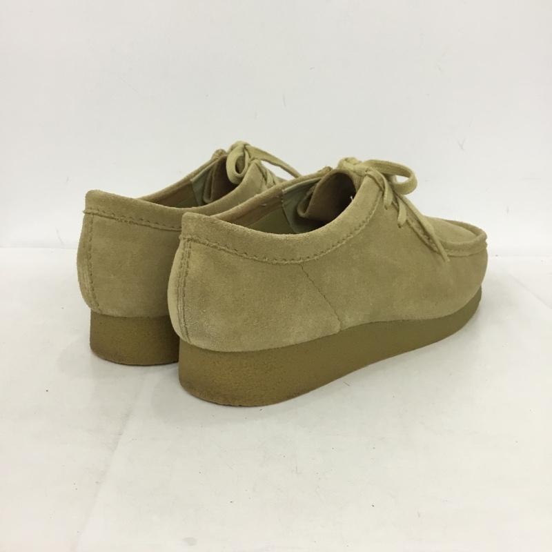 クラークス Clarks ブーツ ショートブーツ 61577391 ワラビーシューズ UK10 箱有 US：11 無地 ベージュ / ベージュ /  メンズ USED 古着 中古 10149852
