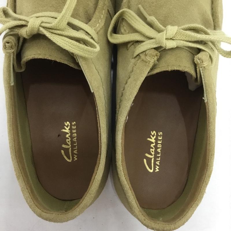 クラークス Clarks ブーツ ショートブーツ 61577391 ワラビーシューズ UK10 箱有 US：11 無地 ベージュ / ベージュ /  メンズ USED 古着 中古 10149852