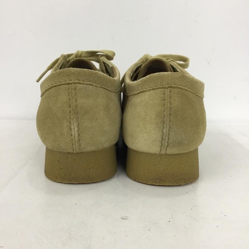 クラークス Clarks ブーツ ショートブーツ 61577391 ワラビーシューズ UK10 箱有 US：11 無地 ベージュ / ベージュ /  メンズ USED 古着 中古 10149852