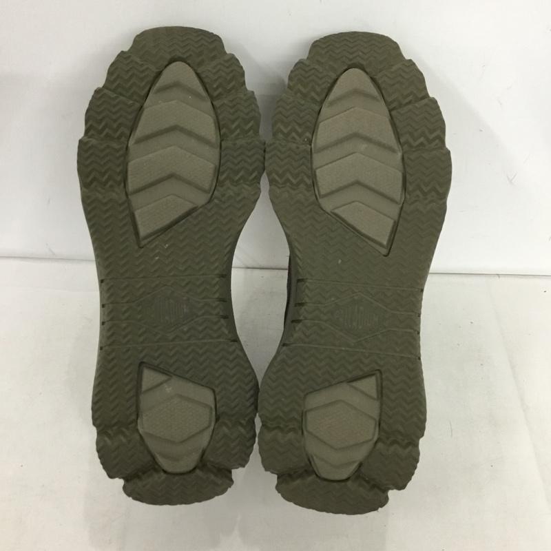パラディウム PALLADIUM スニーカー スニーカー 09106-308-M THUNDER LITE PHANTOM UK7.5 US：8.5 ロゴ、文字 カーキ / カーキ / X 黒 / ブラック / X 橙 / オレンジ /  メンズ USED 古着 中古 10149857