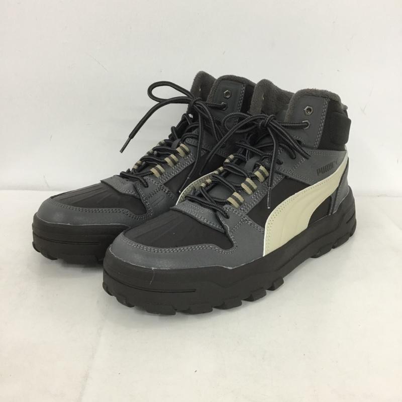 プーマ PUMA スニーカー スニーカー 398697-01 Rebound Abrupt 27cm 27.0cm ロゴ、文字 黒 / ブラック / X 灰 / グレー /  メンズ USED 古着 中古 10149862