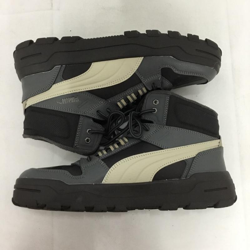 プーマ PUMA スニーカー スニーカー 398697-01 Rebound Abrupt 27cm 27.0cm ロゴ、文字 黒 / ブラック / X 灰 / グレー /  メンズ USED 古着 中古 10149862