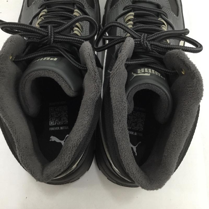 プーマ PUMA スニーカー スニーカー 398697-01 Rebound Abrupt 27cm 27.0cm ロゴ、文字 黒 / ブラック / X 灰 / グレー /  メンズ USED 古着 中古 10149862