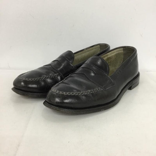 オールデン ALDEN ローファー ローファー 981 ペニーローファー コインローファー USA製 無地 黒 / ブラック /  メンズ USED 古着 中古 10149863