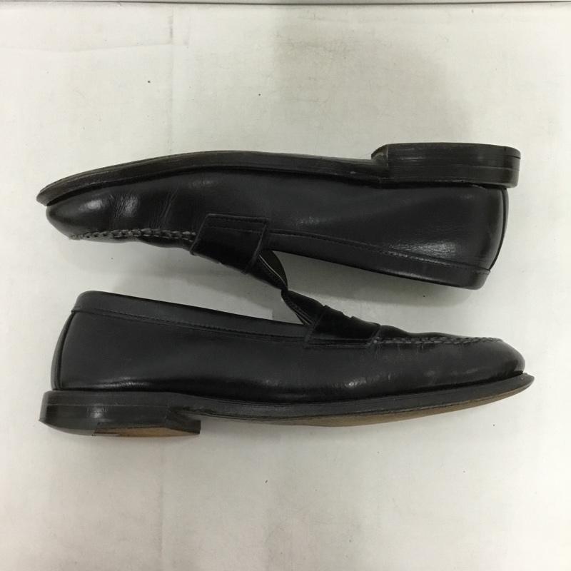 オールデン ALDEN ローファー ローファー 981 ペニーローファー コインローファー USA製 無地 黒 / ブラック /  メンズ USED 古着 中古 10149863