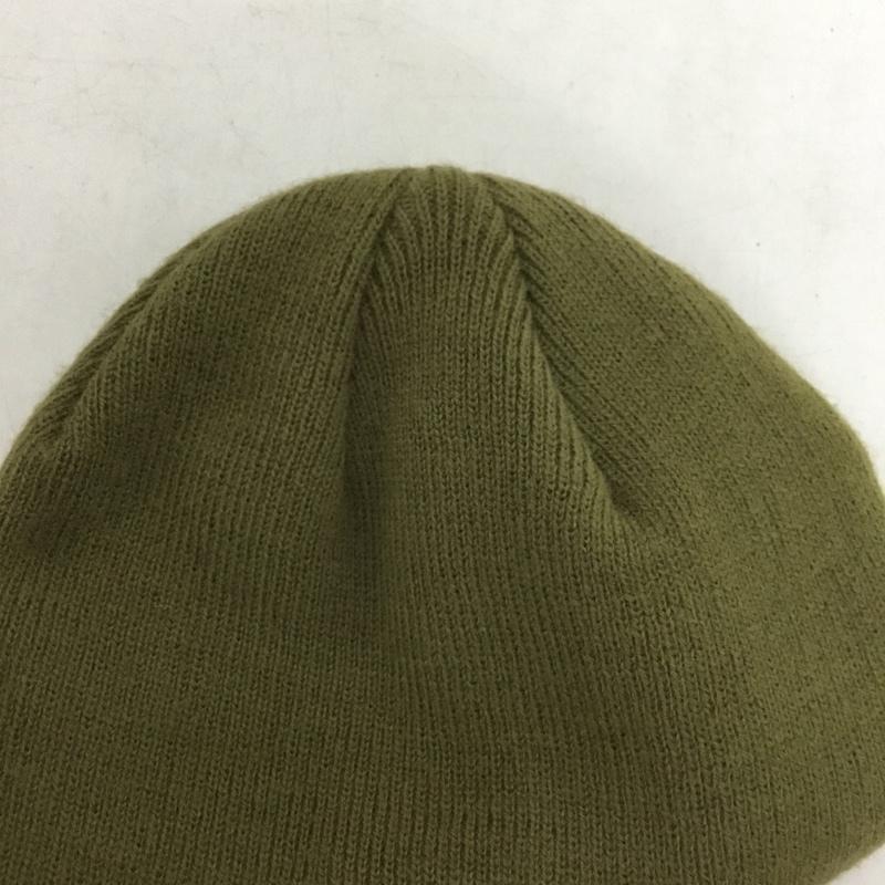 ザノースフェイス THE NORTH FACE 帽子 ニット帽 NN42038 バレットビーニー FREE ロゴ、文字 カーキ / カーキ /  メンズ USED 古着 中古 10149874