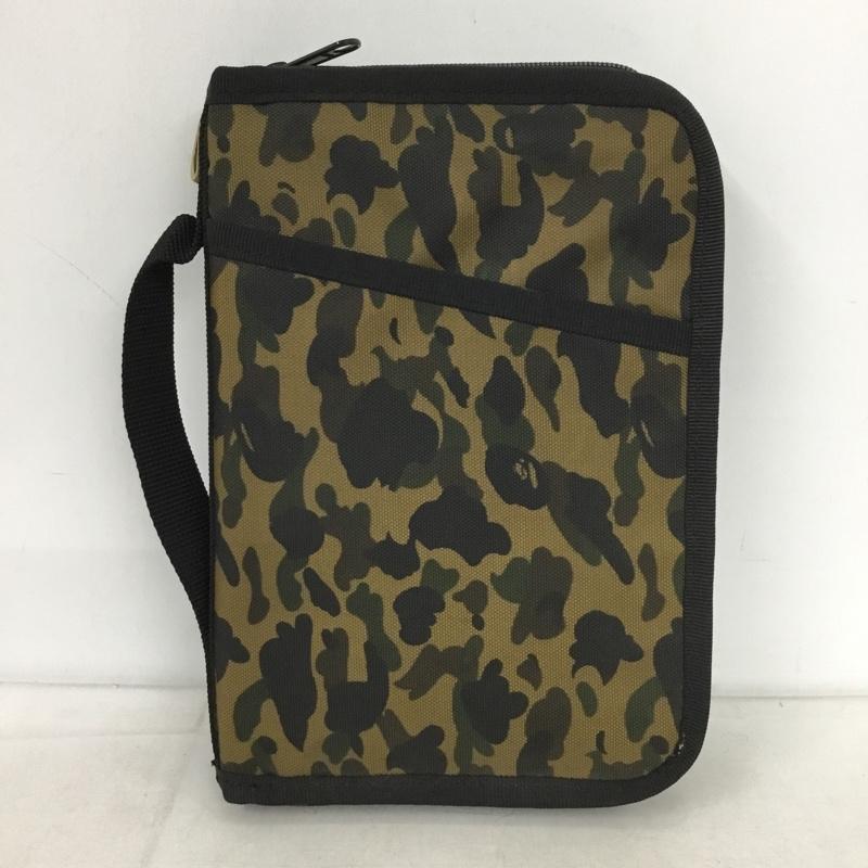アベイシングエイプ A BATHING APE ファッション小物 ファッション小物 PORTER 1st Camo マルチケース 手帳 ノート カモフラージュ柄・迷彩 マルチカラー / マルチカラー /  メンズ USED 古着 中古 10149887