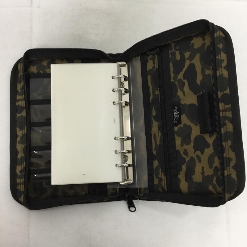 アベイシングエイプ A BATHING APE ファッション小物 ファッション小物 PORTER 1st Camo マルチケース 手帳 ノート カモフラージュ柄・迷彩 マルチカラー / マルチカラー /  メンズ USED 古着 中古 10149887