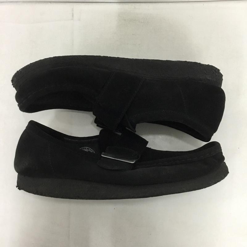 クラークス Clarks カジュアルシューズ カジュアルシューズ Wallabee Monk UK9.5 US：10.5 無地 黒 / ブラック /  メンズ USED 古着 中古 10149889