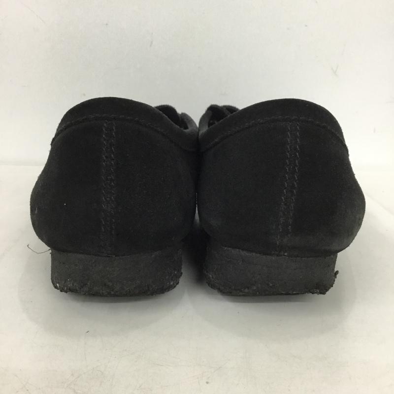 クラークス Clarks カジュアルシューズ カジュアルシューズ Wallabee Monk UK9.5 US：10.5 無地 黒 / ブラック /  メンズ USED 古着 中古 10149889