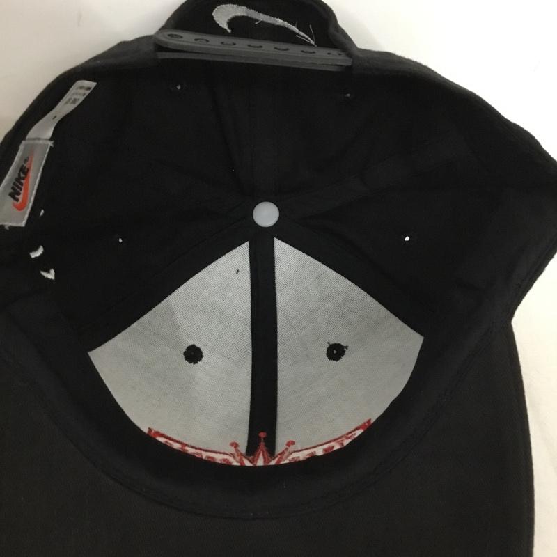 ナイキ NIKE 帽子 キャップ 90s 90年代 タイガーウッズ ロゴ、文字 黒 / ブラック /  メンズ USED 古着 中古 10149893