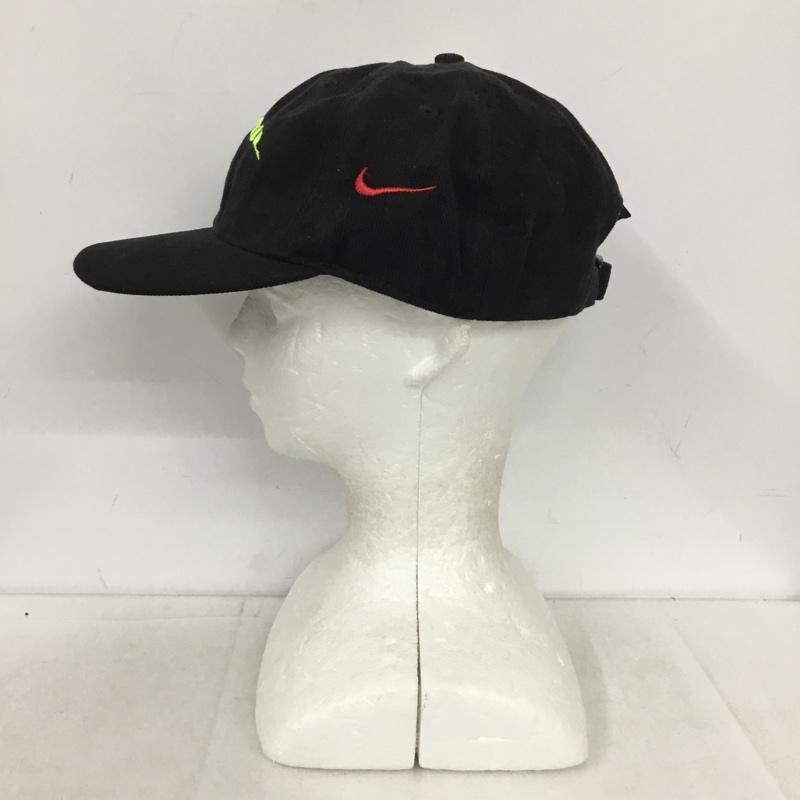 ナイキ NIKE 帽子 キャップ S60912 90s 90年代 ロゴ、文字 黒 / ブラック /  メンズ USED 古着 中古 10149897