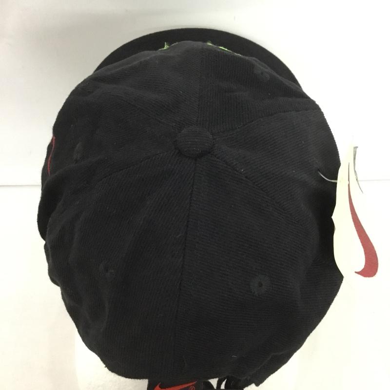ナイキ NIKE 帽子 キャップ S60912 90s 90年代 ロゴ、文字 黒 / ブラック /  メンズ USED 古着 中古 10149897