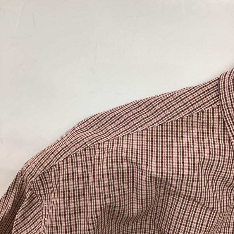 ジェイクルー J.CREW シャツ、ブラウス 半袖 半袖シャツ チェックシャツ ボタンダウンシャツ L チェック マルチカラー / マルチカラー /  メンズ USED 古着 中古 10149925