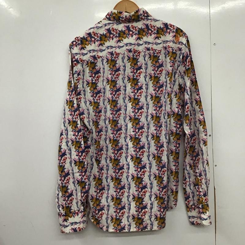 ガネーシュ GANESH シャツ、ブラウス 長袖 長袖シャツ プリントシャツ XL プリント マルチカラー / マルチカラー /  メンズ USED 古着 中古 10149926