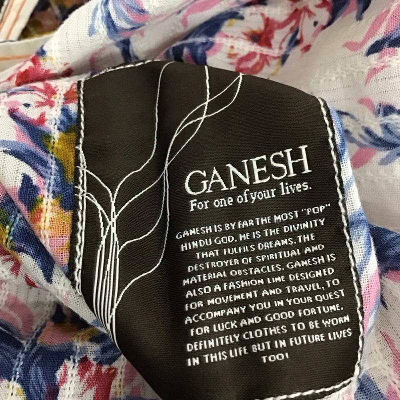 ガネーシュ GANESH シャツ、ブラウス 長袖 長袖シャツ プリントシャツ XL プリント マルチカラー / マルチカラー /  メンズ USED 古着 中古 10149926