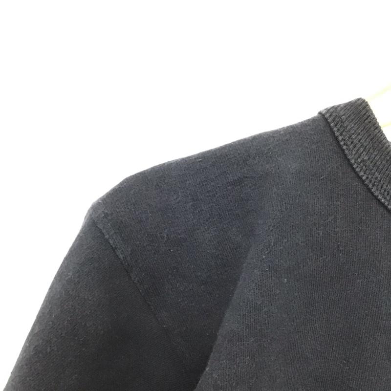 チャンピオン Champion Tシャツ 半袖 半袖カットソー プリントTシャツ クルーネックカットソー M ロゴ、文字 紺 / ネイビー /  メンズ USED 古着 中古 10149939