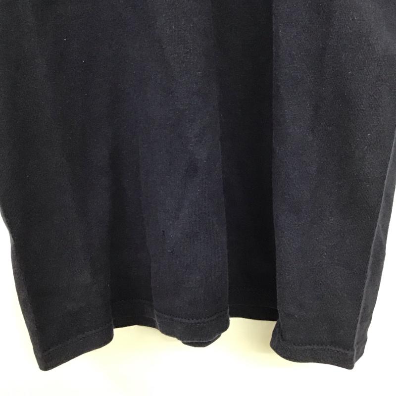 チャンピオン Champion Tシャツ 半袖 半袖カットソー プリントTシャツ クルーネックカットソー M ロゴ、文字 紺 / ネイビー /  メンズ USED 古着 中古 10149939