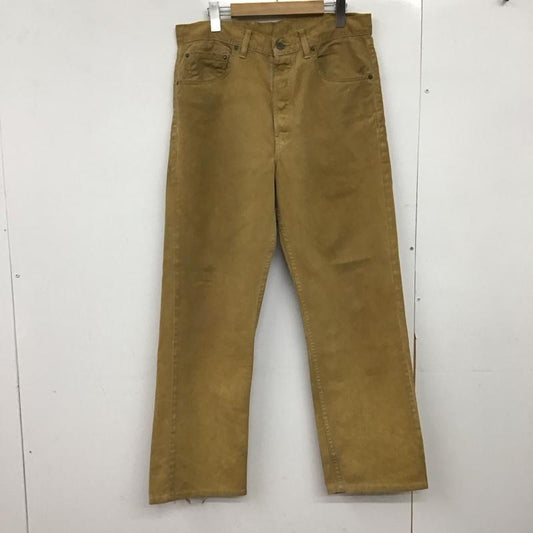 リーバイストラウスアンドコー Levi Strauss & co. パンツ デニム、ジーンズ ワイドパンツ ジーンズ 32インチ ロゴ、文字 ベージュ / ベージュ /  メンズ USED 古着 中古 10149945