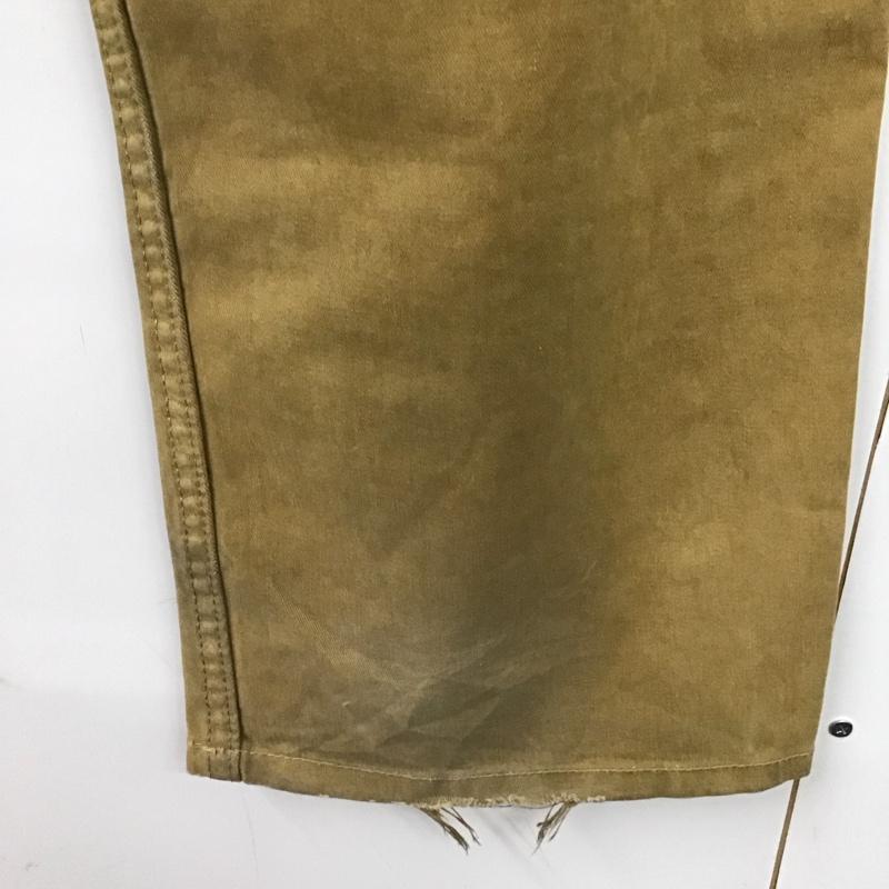 リーバイストラウスアンドコー Levi Strauss & co. パンツ デニム、ジーンズ ワイドパンツ ジーンズ 32インチ ロゴ、文字 ベージュ / ベージュ /  メンズ USED 古着 中古 10149945