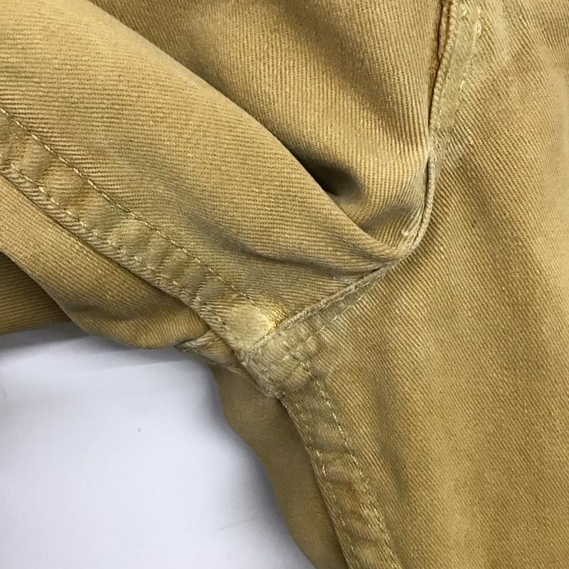 リーバイストラウスアンドコー Levi Strauss & co. パンツ デニム、ジーンズ ワイドパンツ ジーンズ 32インチ ロゴ、文字 ベージュ / ベージュ /  メンズ USED 古着 中古 10149945