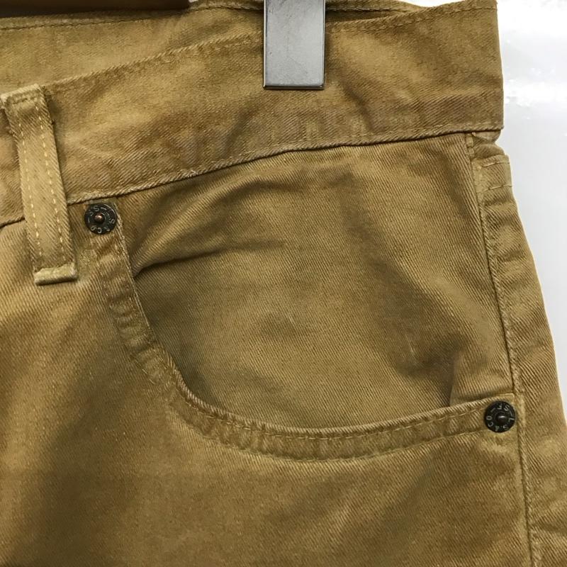 リーバイストラウスアンドコー Levi Strauss & co. パンツ デニム、ジーンズ ワイドパンツ ジーンズ 32インチ ロゴ、文字 ベージュ / ベージュ /  メンズ USED 古着 中古 10149945