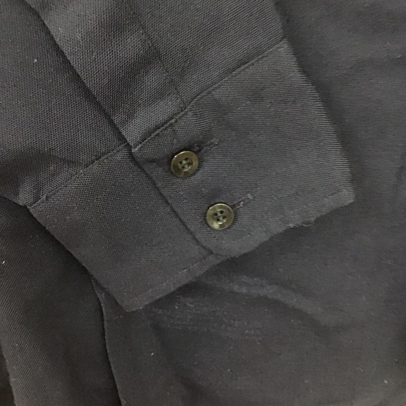古着 USED シャツ、ブラウス 長袖 長袖シャツ ミリタリーシャツ カラーシャツ ロゴ、文字 紺 / ネイビー /  メンズ USED 古着 中古 10149947
