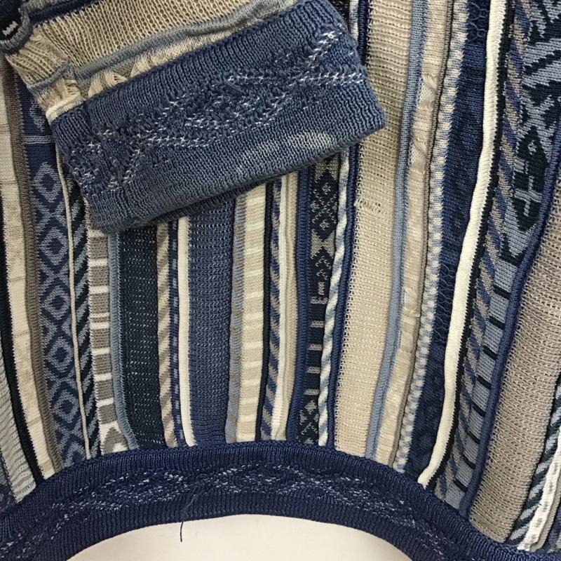 古着 USED ニット、セーター 長袖 長袖ニットカットソー クルーネック セーター 古着 S 総柄 マルチカラー / マルチカラー /  メンズ USED 古着 中古 10149958