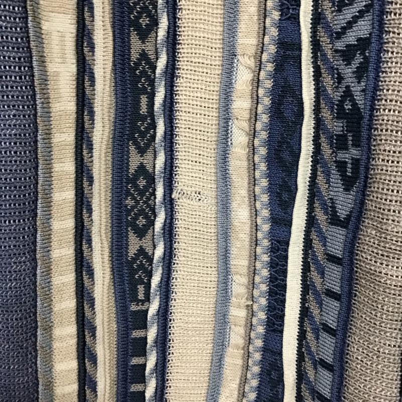 古着 USED ニット、セーター 長袖 長袖ニットカットソー クルーネック セーター 古着 S 総柄 マルチカラー / マルチカラー /  メンズ USED 古着 中古 10149958