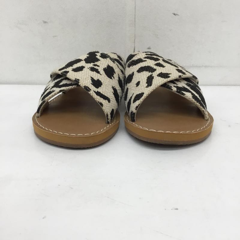 ランダ RANDA サンダル サンダル M ヒョウ柄・レオパード柄 茶 / ブラウン / X ベージュ / ベージュ /  レディース USED 古着 中古 10149960