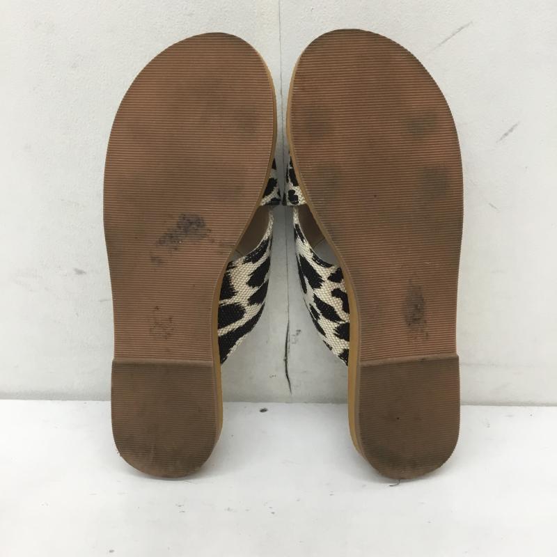 ランダ RANDA サンダル サンダル M ヒョウ柄・レオパード柄 茶 / ブラウン / X ベージュ / ベージュ /  レディース USED 古着 中古 10149960