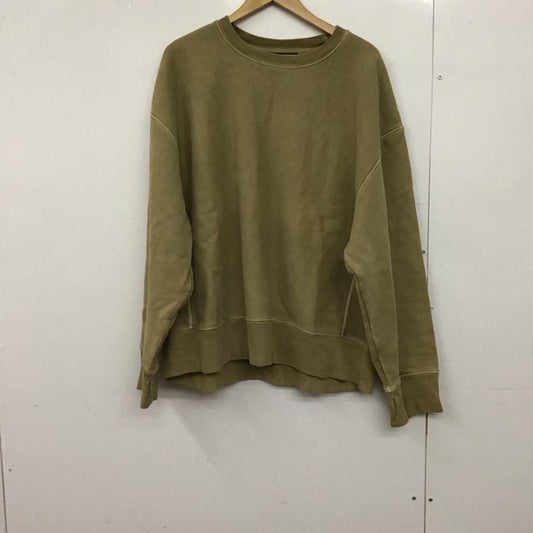 イージーシーズン3 YEEZY SEASON 3 トレーナー 長袖 長袖トレーナー スウェット クルーネック プルオーバー S 無地 カーキ / カーキ /  メンズ USED 古着 中古 10149961