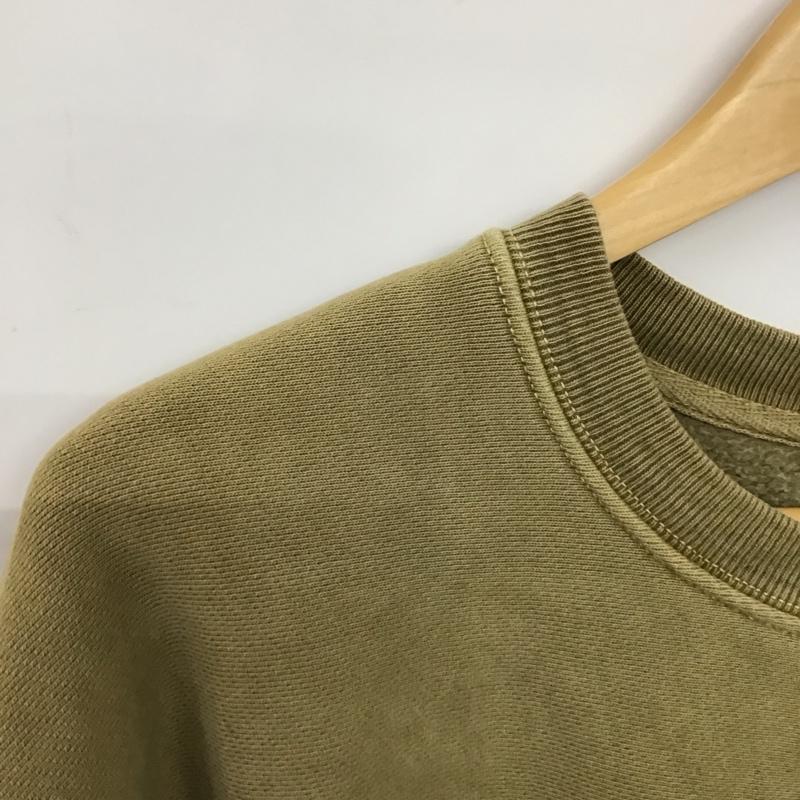 イージーシーズン3 YEEZY SEASON 3 トレーナー 長袖 長袖トレーナー スウェット クルーネック プルオーバー S 無地 カーキ / カーキ /  メンズ USED 古着 中古 10149961