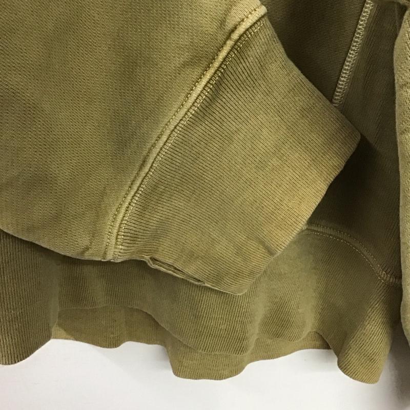 イージーシーズン3 YEEZY SEASON 3 トレーナー 長袖 長袖トレーナー スウェット クルーネック プルオーバー S 無地 カーキ / カーキ /  メンズ USED 古着 中古 10149961