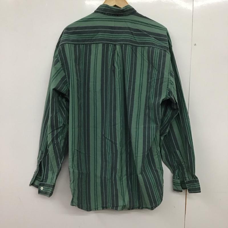古着 USED シャツ、ブラウス 長袖 長袖シャツ ストライプシャツ カラーシャツ ストライプ マルチカラー / マルチカラー /  メンズ USED 古着 中古 10149970
