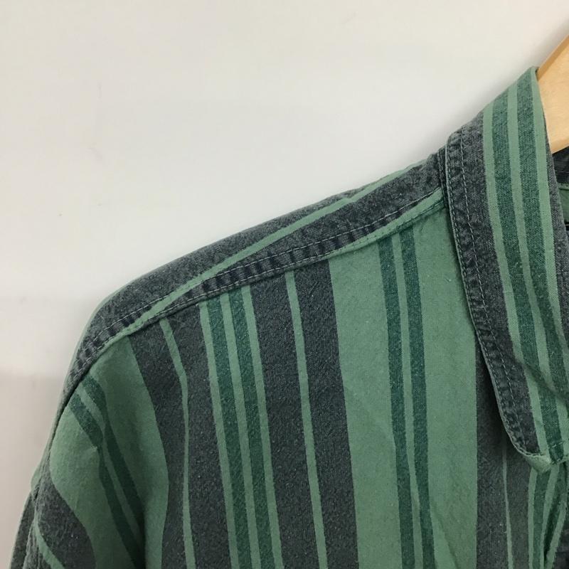 古着 USED シャツ、ブラウス 長袖 長袖シャツ ストライプシャツ カラーシャツ ストライプ マルチカラー / マルチカラー /  メンズ USED 古着 中古 10149970