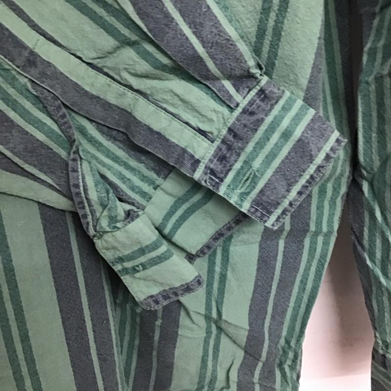 古着 USED シャツ、ブラウス 長袖 長袖シャツ ストライプシャツ カラーシャツ ストライプ マルチカラー / マルチカラー /  メンズ USED 古着 中古 10149970