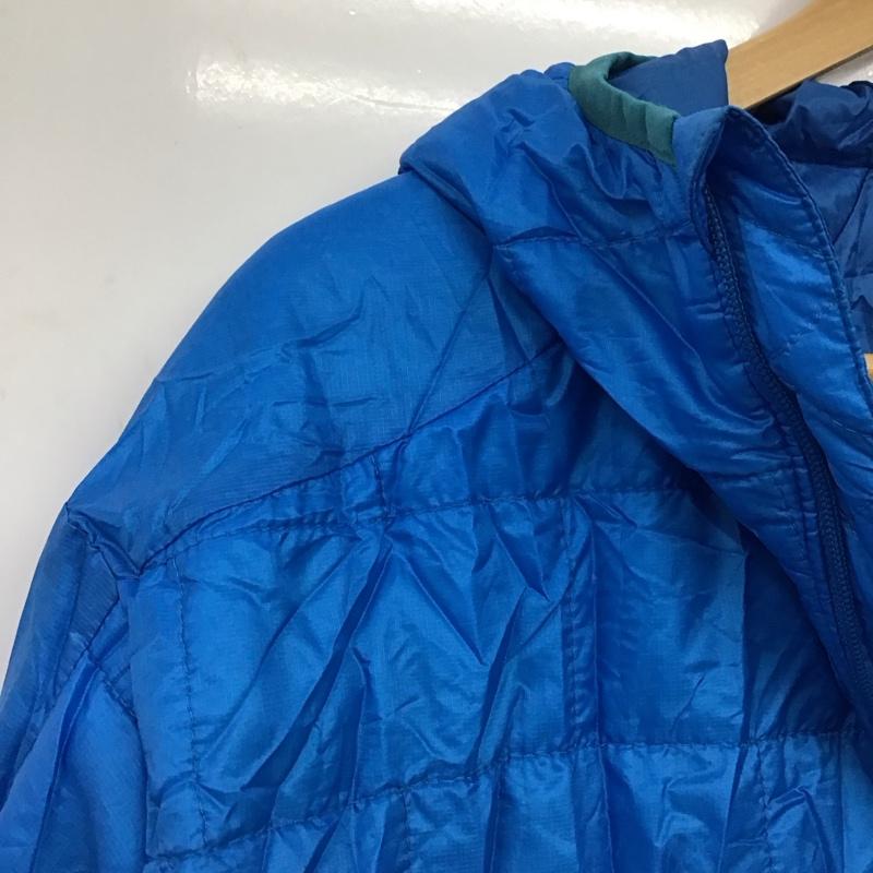 パタゴニア patagonia ジャケット、上着 ジャンパー、ブルゾン 84220fa12 ジップアップジャケット アウター L ロゴ、文字 青 / ブルー /  メンズ USED 古着 中古 10149979