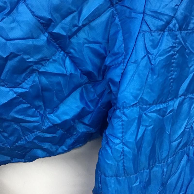 パタゴニア patagonia ジャケット、上着 ジャンパー、ブルゾン 84220fa12 ジップアップジャケット アウター L ロゴ、文字 青 / ブルー /  メンズ USED 古着 中古 10149979