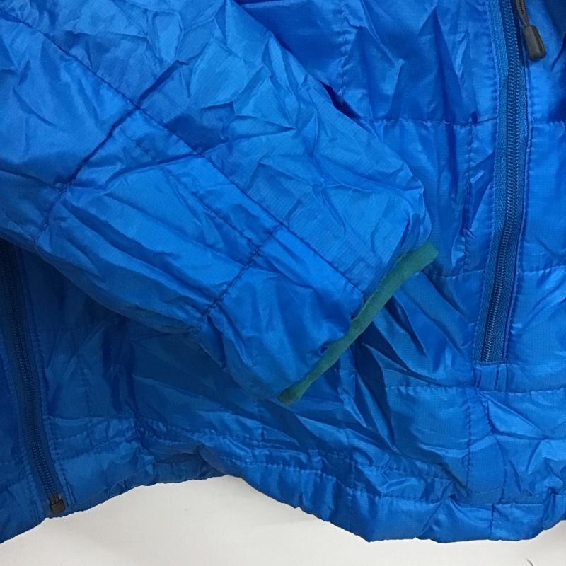 パタゴニア patagonia ジャケット、上着 ジャンパー、ブルゾン 84220fa12 ジップアップジャケット アウター L ロゴ、文字 青 / ブルー /  メンズ USED 古着 中古 10149979