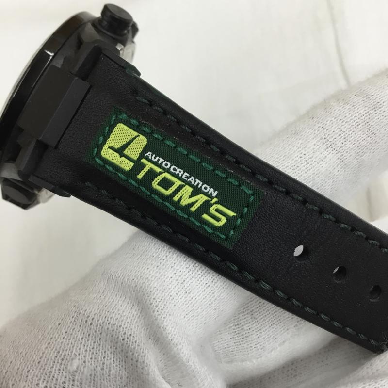 エディフィス EDIFICE 腕時計 アナログ（クォーツ式） CASIO EDIFICE EFS-S641TMS-1AJR TOM S 50TH ANNIVERSARY EDITION ロゴ、文字 黒 / ブラック /  メンズ USED 古着 中古 10149987